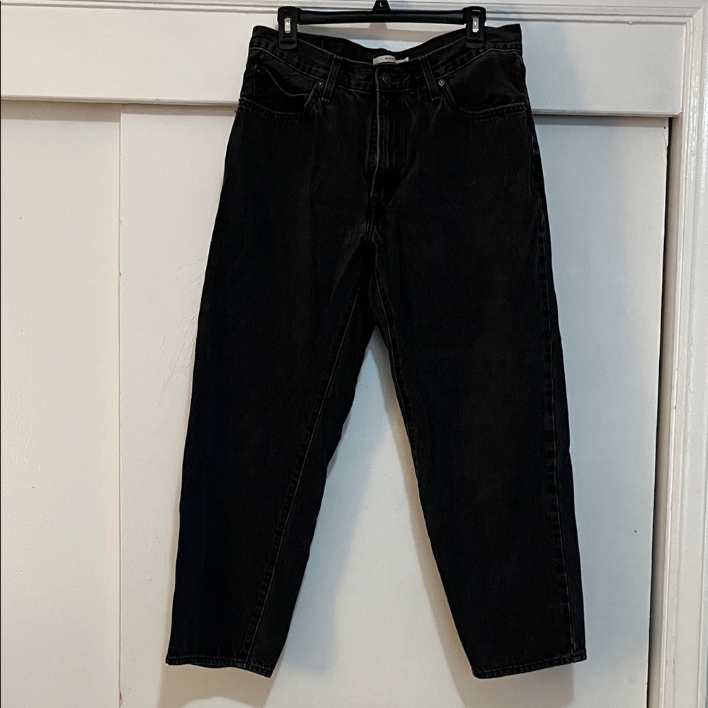 Levi Black Baggy Jeans